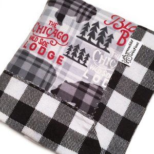 NEW Buffalo Plaid Baby Blanket, Flannel HANDMADE